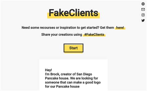 FakeClients UX — UX Design Brief Generator — Generate .